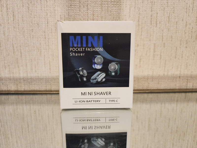 Mini afeitadora eléctrica portátil de bolsillo recargable por USB para hombres